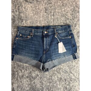 NWT Outerknown SEA Jeans Fillmore Boyfriend Shorts size 30